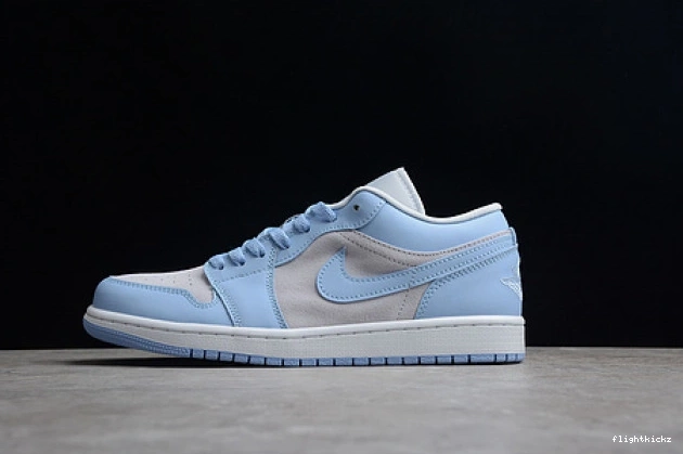 (W) 1 Low Jordan Blue University DC0774-050 0714